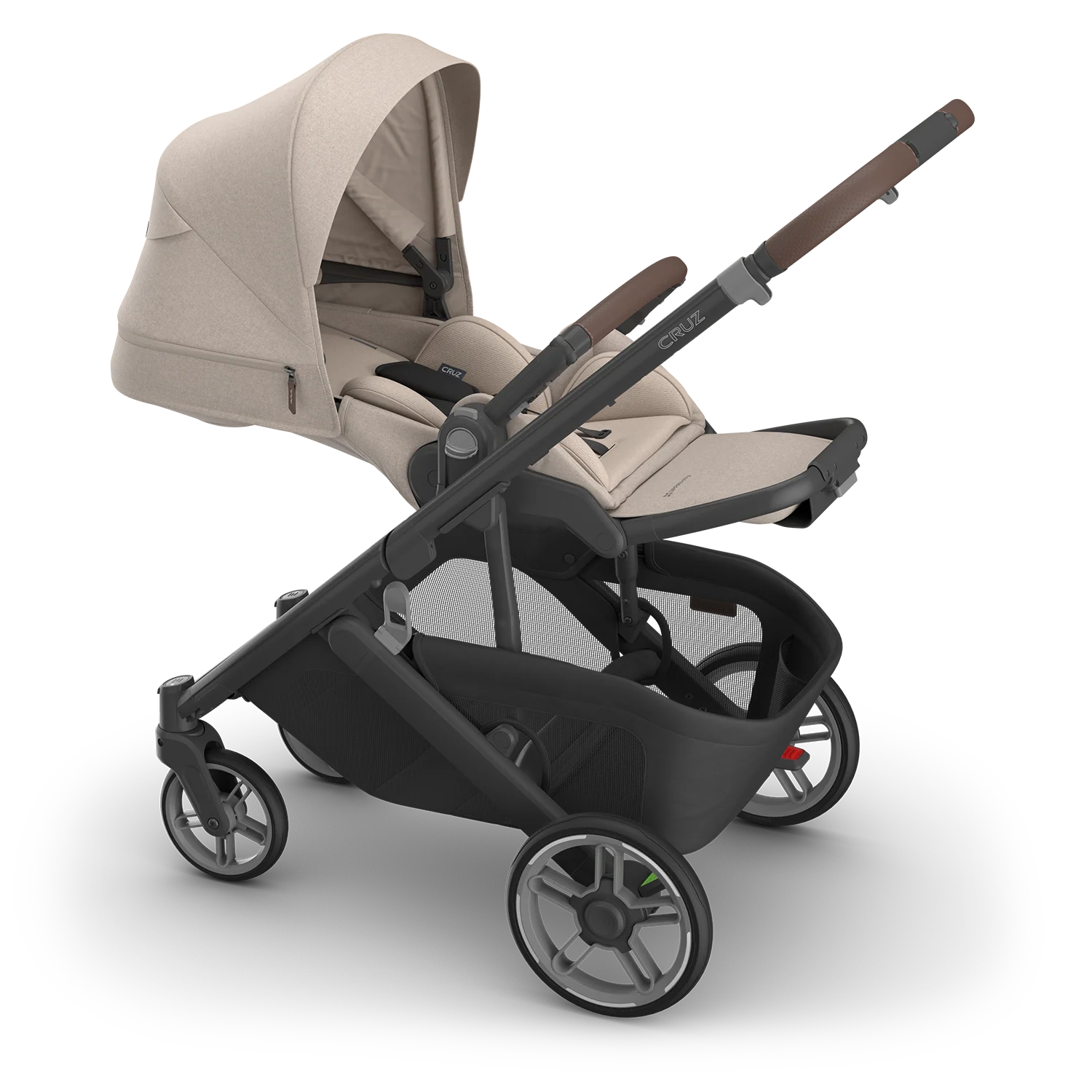 UPPAbaby Cruz V3 Pram - Ada (Sandstone/Chestnut leather) - Image 4
