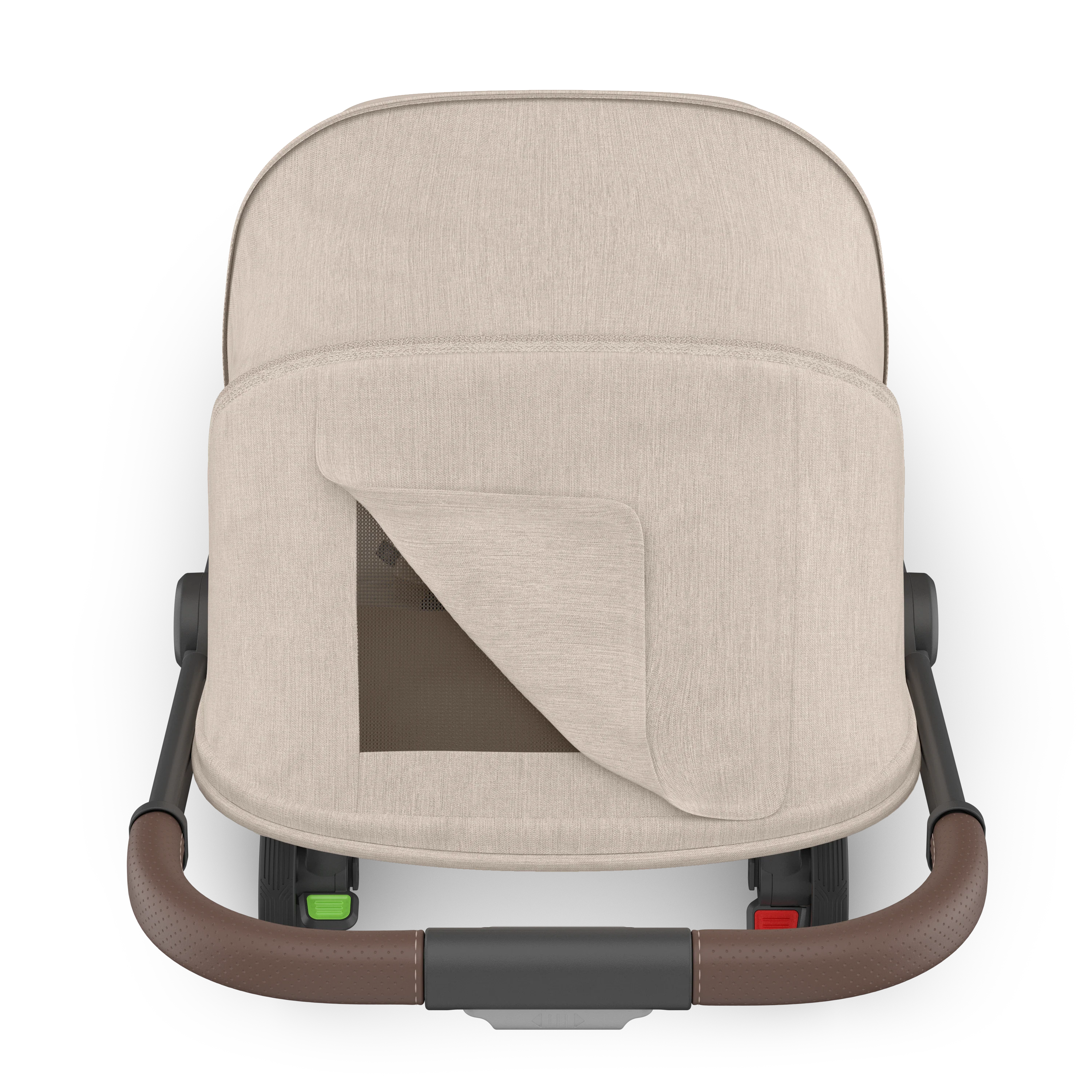 UPPAbaby Minu V3 Stroller - Ada (Sandstone/Chestnut leather) - Image 6