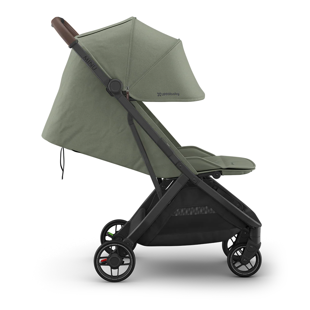 UPPAbaby Minu V3 Stroller - Evelyn (Meadow Green) - Image 8