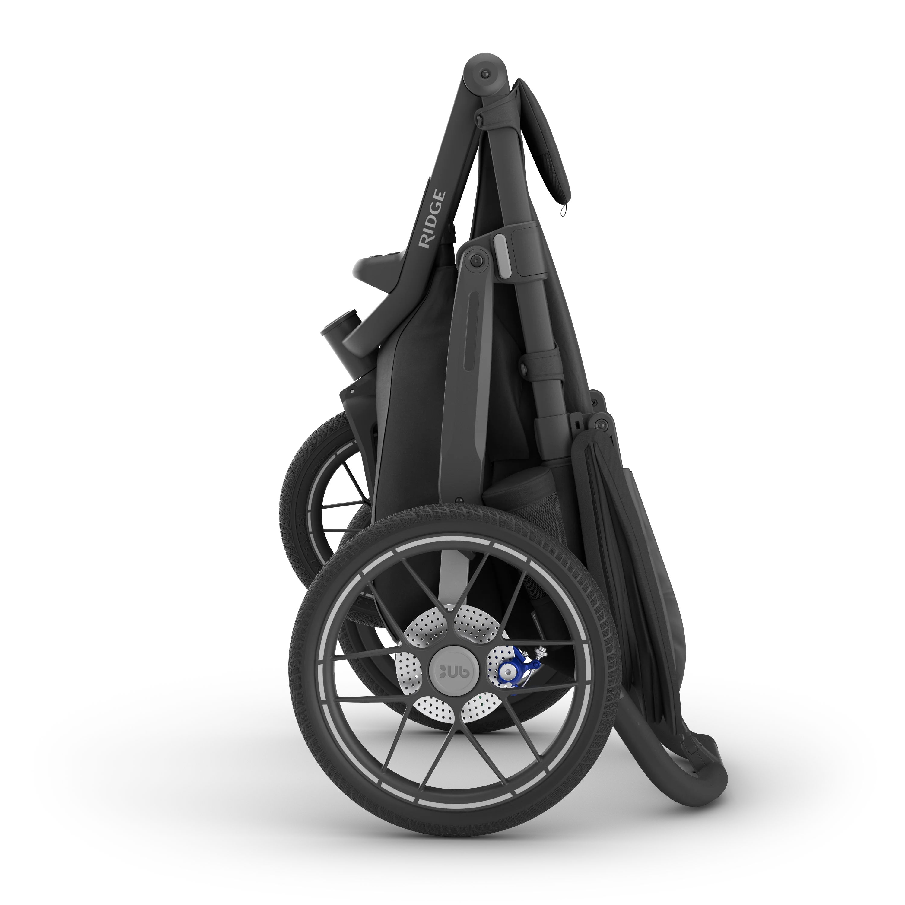 UPPAbaby Ridge V2 Pram Jogger  – James (Black) - Image 3