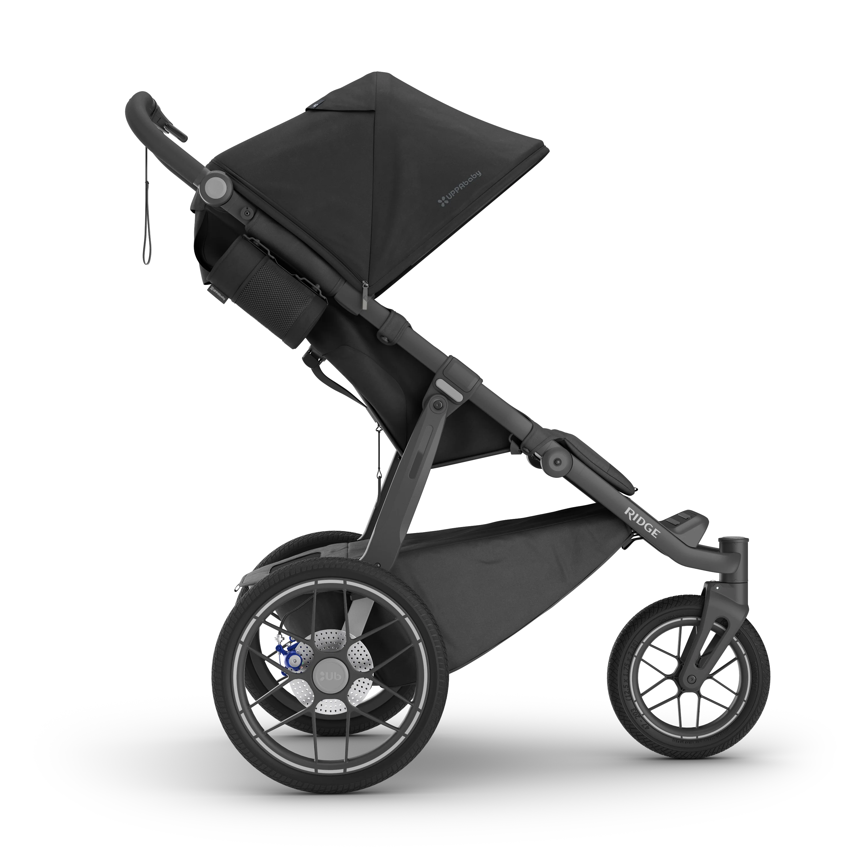 UPPAbaby Ridge V2 Pram Jogger  – James (Black) - Image 6