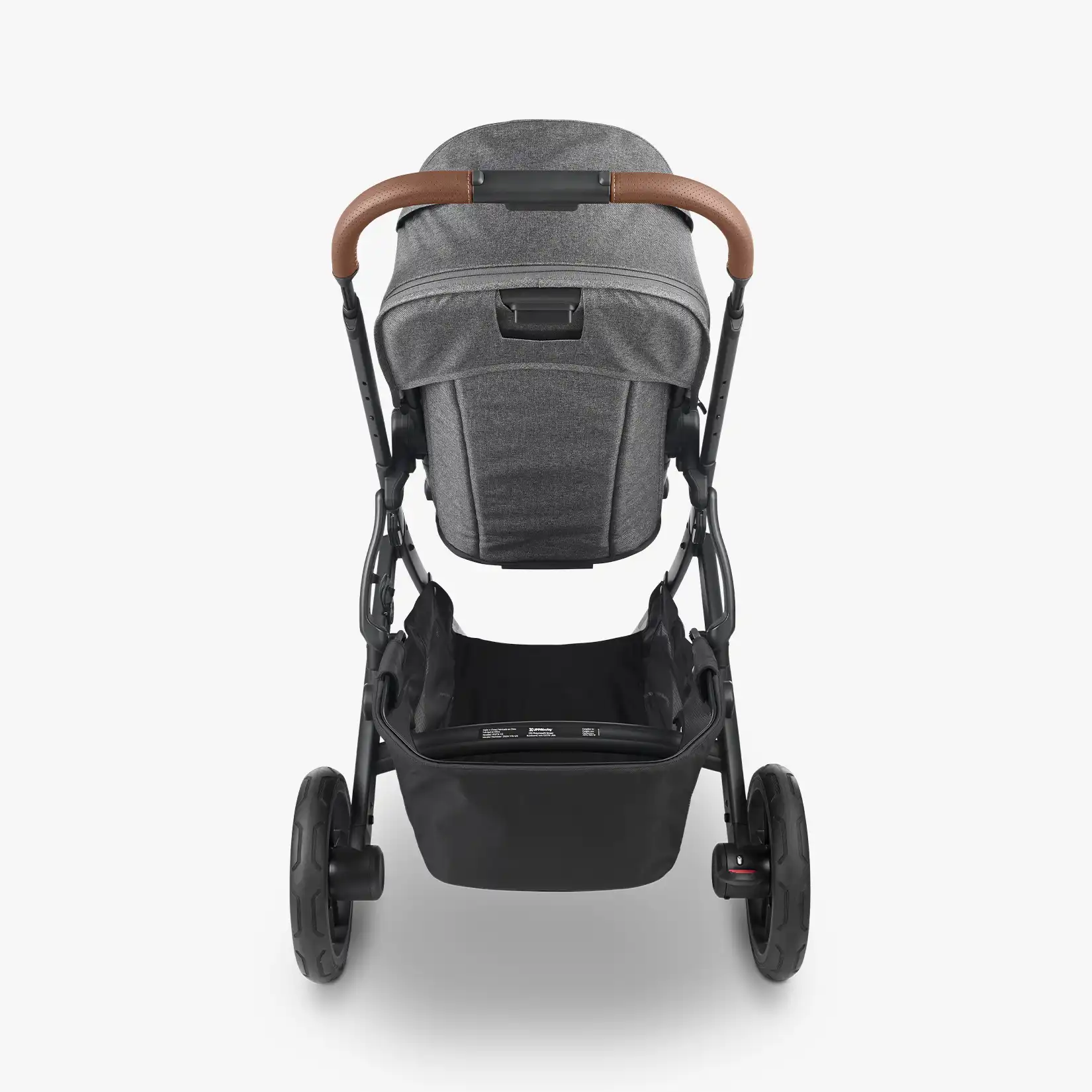 UPPAbaby Vista V2 With Bassinet โ Greyson (Charcoal Melange/Carbon) - Image 8