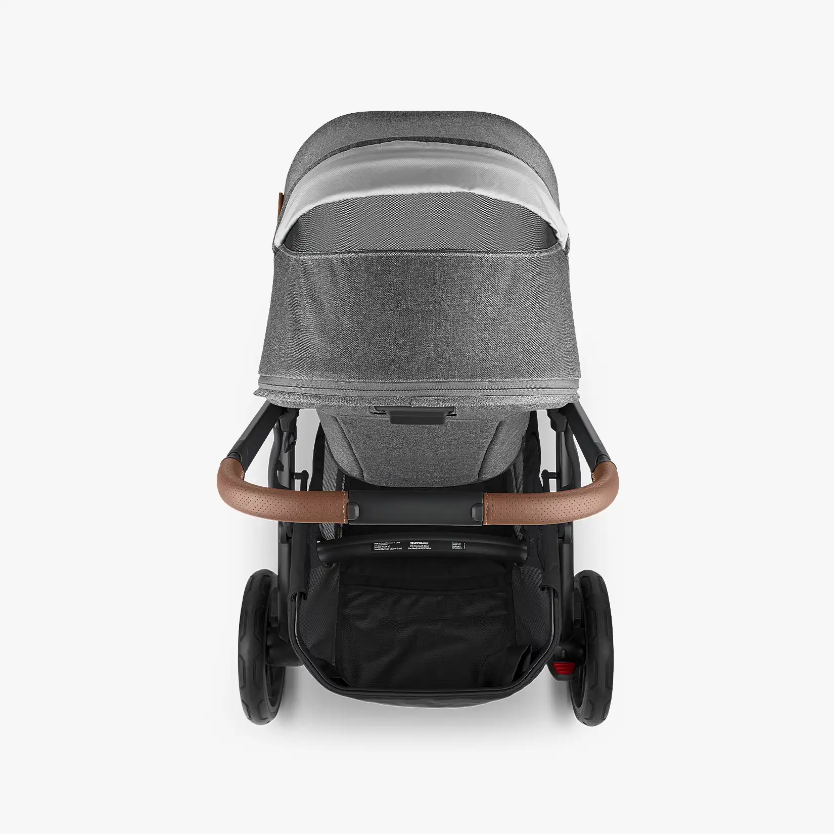 UPPAbaby Vista V2 With Bassinet โ Greyson (Charcoal Melange/Carbon) - Image 9