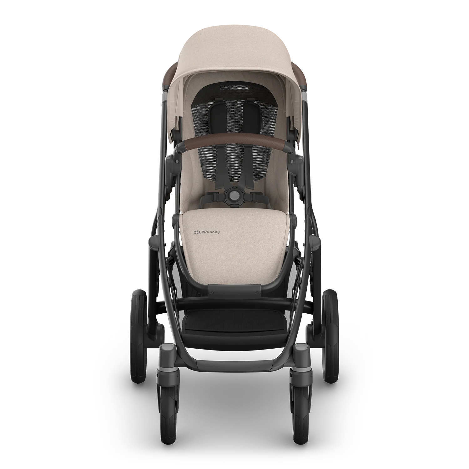 UPPAbaby Vista V3 Pram With Bassinet - Ada (Sandstone/Chestnut leather) - Image 4